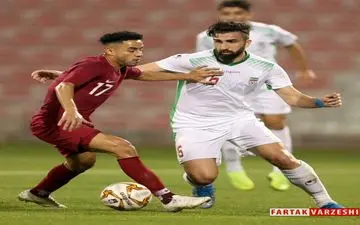 تصاویری دیدنی از دیدار تیم های ملی امید ایران و قطر