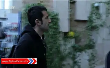 پشت صحنه ویژه برنامه نود برای قرعه کشی جام جهانی با حضور فیگو + فیلم 