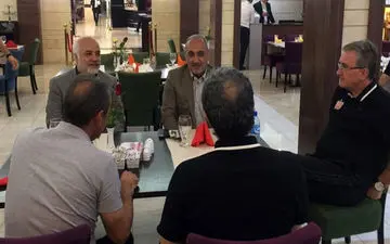 جلسه سری برانکو و مدیران پرسپولیس پیش از دیدار با سپیدرود