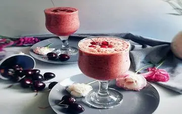 نوشیدنی خوشمزه برای تابستان | اسموتی گیلاس رو حتما درست کن