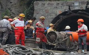 احتمال زنده بودن معدنکاران در مخزن استخراج 