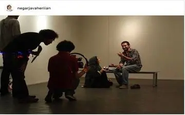  نگار جواهریان و شهاب حسینی از زاویه ای دیگر +عکس