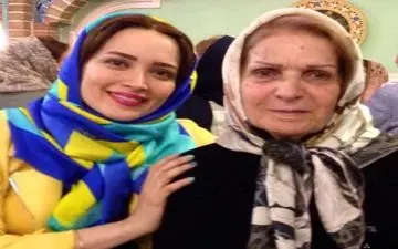 سلفی بهنوش طباطبایی با مادرش + عکس