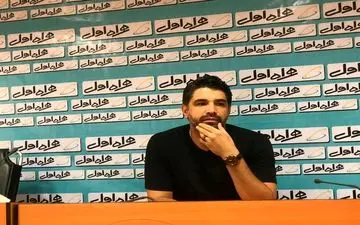 قربانی: بازی برابر پرسپولیس برای جوان‌های ما افتخار است/ امیدوارم امتیاز بگیریم
