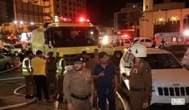 آتش‌سوزی گسترده در مکه