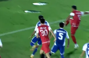 گل اول پرسپولیس به پاختاکور + ویدئو