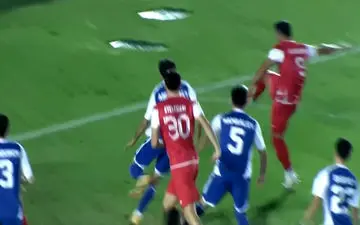 گل اول پرسپولیس به پاختاکور + ویدئو