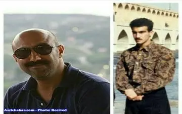 عکس کمیاب و دیدنی از بازیگر مشهور ایرانی