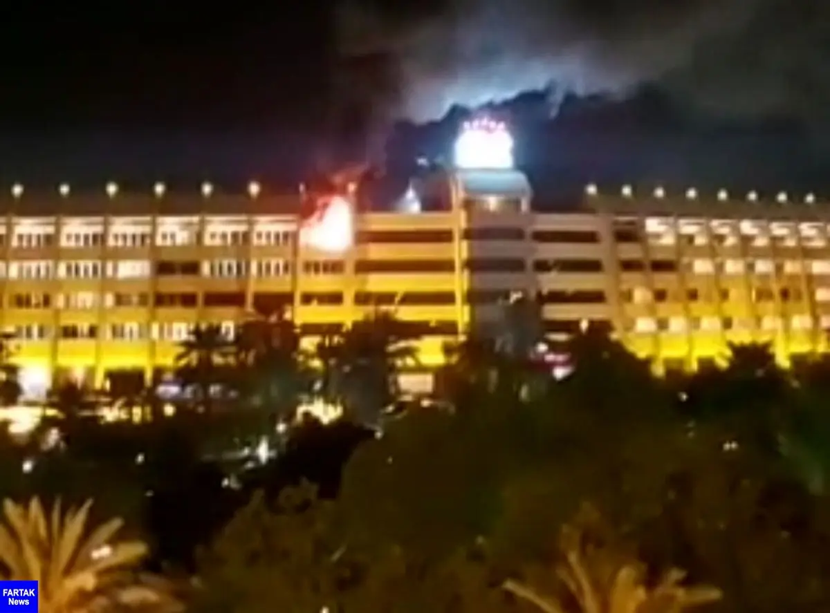 اعلام علت آتش سوزی هتل گراند کیش 