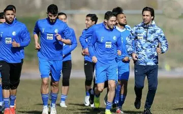 مجیدی تمرین استقلال را تعطیل کرد