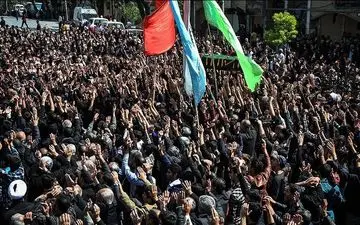 اجتماع عزاداران فاطمی در روز شهادت حضرت زهرا (س) + جدول 