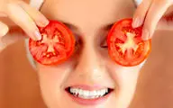 مصرف گوجه فرنگی و شادابی پوست 
