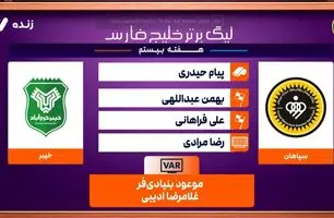 کارشناسی داوری سپاهان - خیبر + ویدئو