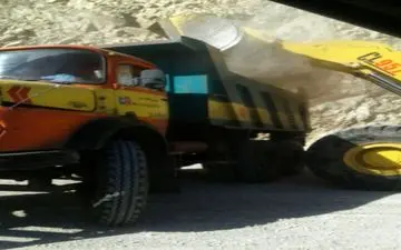 پاکسازی جاده سرپل ذهاب - دالاهو کردنه پاتاق  به روایت تصویر