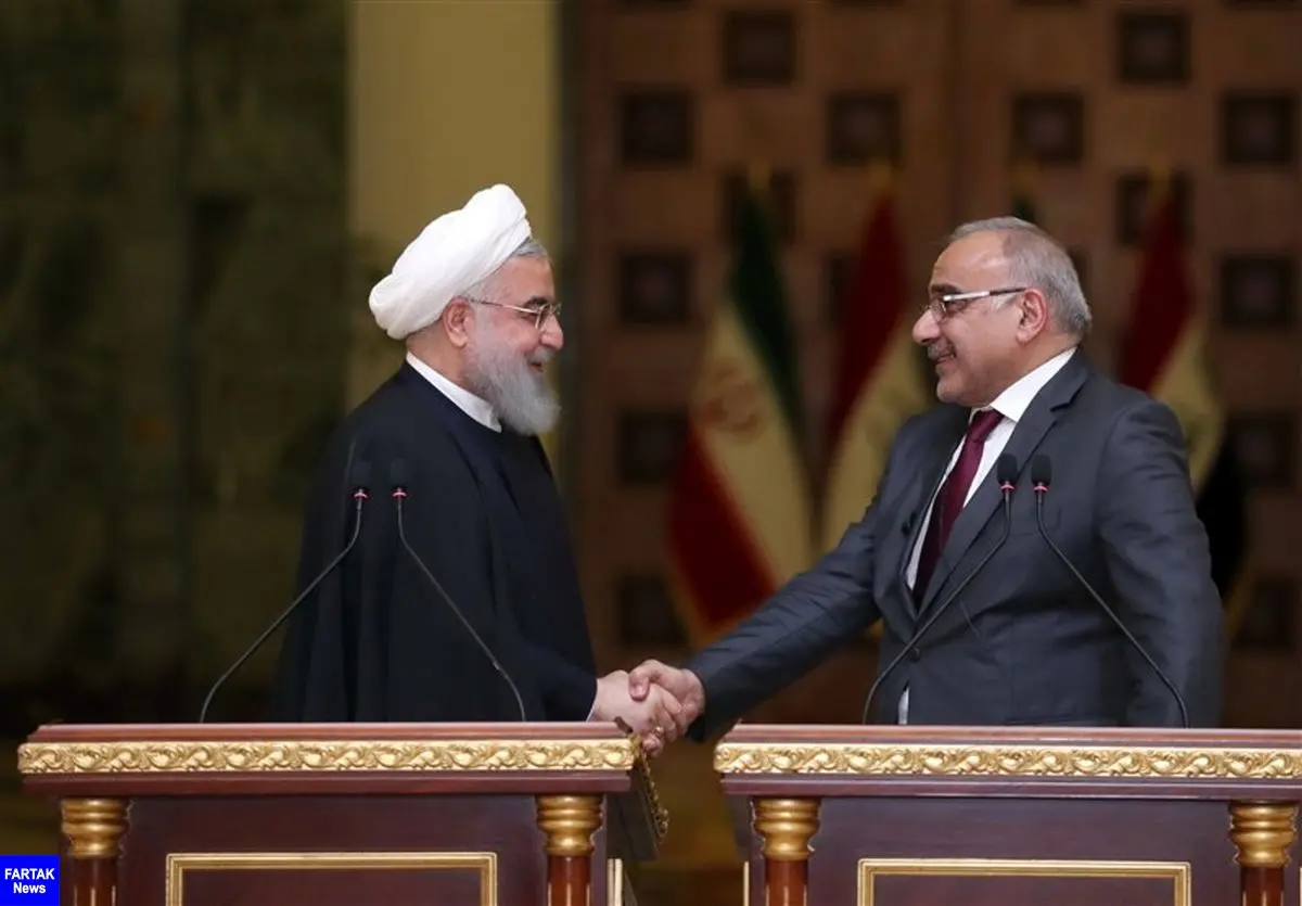  استقبال رسمی رییس جمهوری ایران از نخست وزیر عراق 