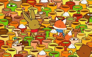 اگر تونستی در زیر 10 ثانیه فنجان خالی را پیدا کنی  معرکه ای / امتحان کن