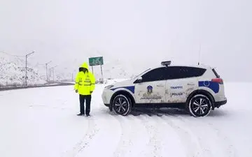 برف راه شمال را بست؛ سه محور حیاتی سمنان مسدود شد