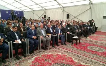 حضور رییس جمهور در کرمانشاه و آیین افتتاحیه و بهره برداری به روایت تصویر