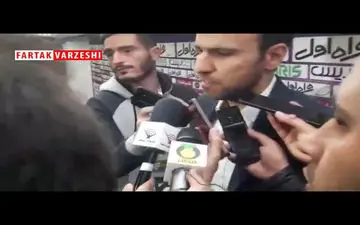 اختصاصی / صحبتهای محسن خلیلی پس از برد دربی + فیلم