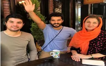 عکسی از «ساعد سهیلی» با همسرش «گلوریا هاردی»