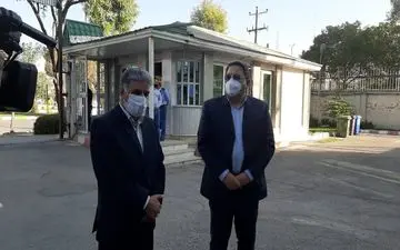 رونمایی از خودروی مدیریت بحران در شرکت گاز استان کرمانشاه