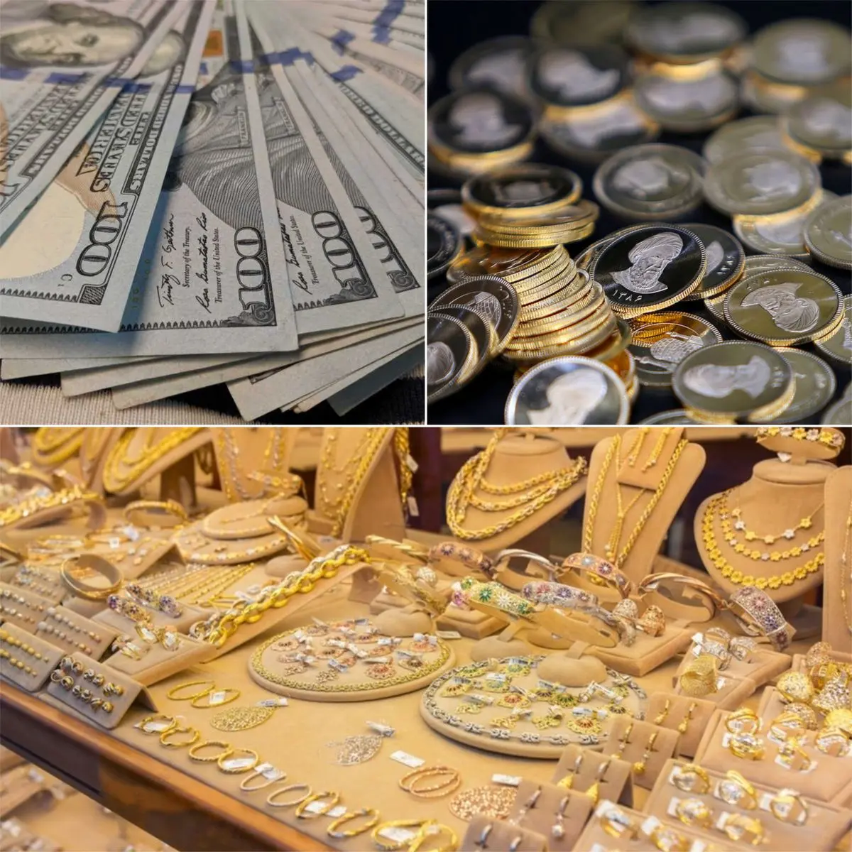 آخرین قیمت‌ها در بازار طلا، سکه، ارز در 3 تیر 1403 |