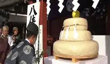 سنگین وزن‌ترین کیک برنجی دنیا + فیلم 