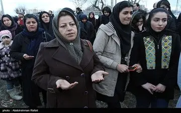 همدردی مردم همدان با آتش نشانان حادثه پلاسکو 