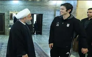 عکس/ سردار آزمون به آرزویش رسید