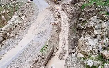 ریزش پل در بخش رانکوه املش حادثه آفرید