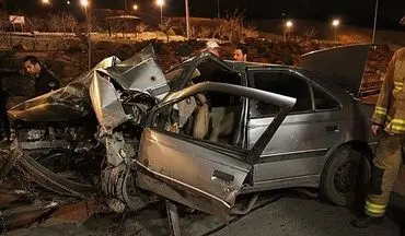 تصادف وحشتناک 2 پژو در زنجان