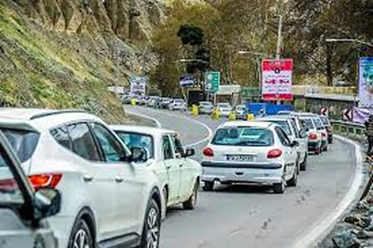 جاده چالوس یکطرفه شد/ ترافیک سنگین در محور هراز و فیروزکوه 