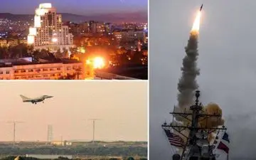 نگرانی تل آویو از عکس العمل احتمالی روسیه و ایران در قبال حملات نظامی آمریکا، انگلیس و فرانسه به سوریه