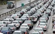 ترافیک سنگین بین کرج و قزوین/ باران در جاده‌های 11 استان
