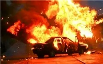 لحظه انفجار وحشتناک یک خودرو در چین + فیلم