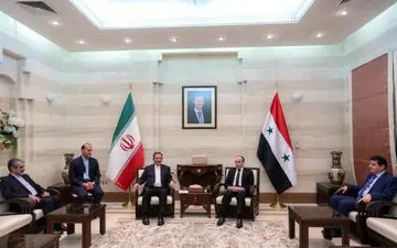 استقبال رسمی نخست وزیر سوریه از جهانگیری