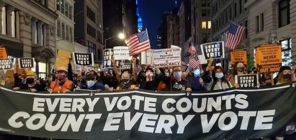 آغاز اعتراضات در نیویورک