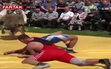 مادری که برای دفاع از پسرش به وسط تشک کشتی آمد! + فیلم