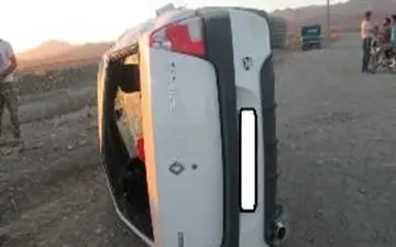 یک کشته و 4 مصدوم درتصادف 2 خودرو