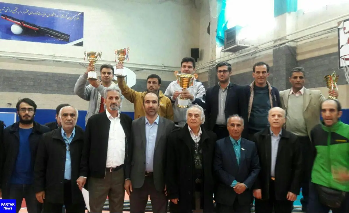 منطقه 12 قهرمان مسابقات تنیس روی میز آموزشگاههای متوسطه دوم (پسران ) مناطق شهر تهران شد
