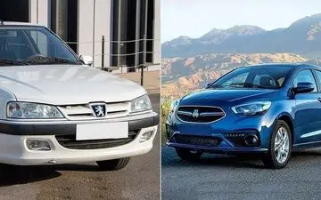 قیمت روز محصولات ایران خودرو و سایپا امروز جمعه 24 فروردین 2403/ سبقت پژو پارس از شاهین + جدول