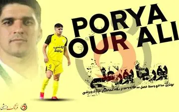 بهترین مدافع وسط فصل ۱۳۹۹-۱۴۰۰ لیگ دسته یک مشخص شد+پوستر