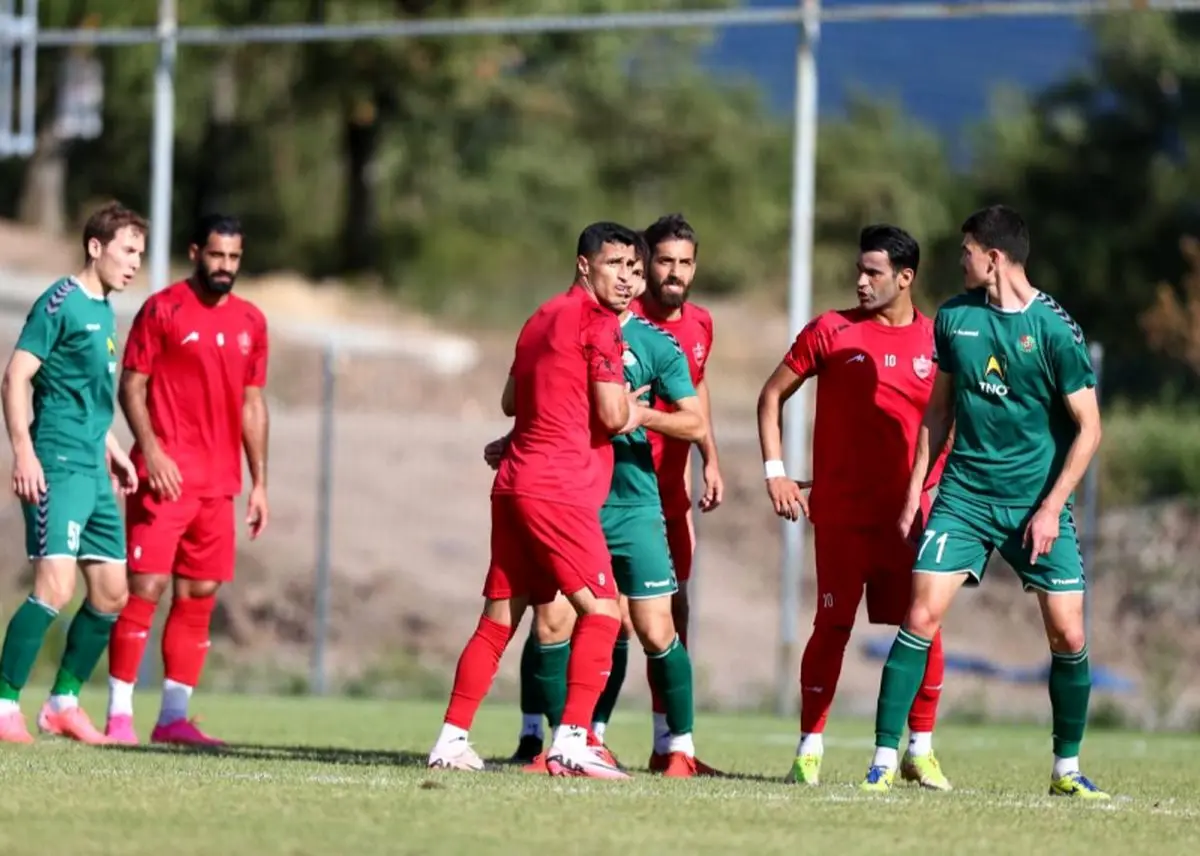 جنجال در بازی دوستانه؛ آخال ترکمنستان علیه داوری و پرسپولیس موضع گرفت