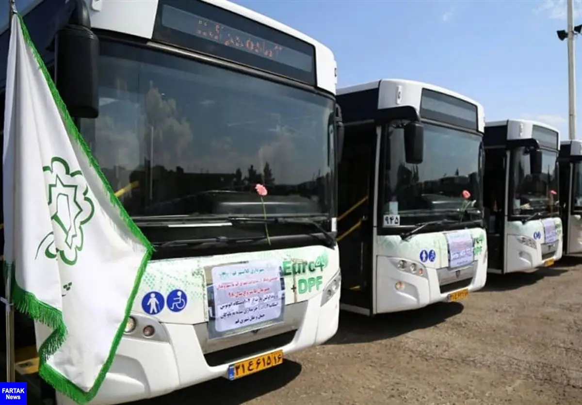 ۱۰۴ اتوبوس جدید درون‌شهری وارد ناوگان حمل‌ونقل عمومی قم می‌شود