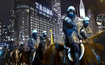 مخالف ترامپ با خودرو به «برج ترامپ» کوبید