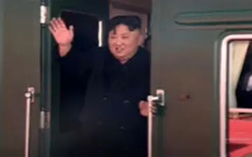 رهبر کره شمالی با قطار به دیدار ترامپ رفت
