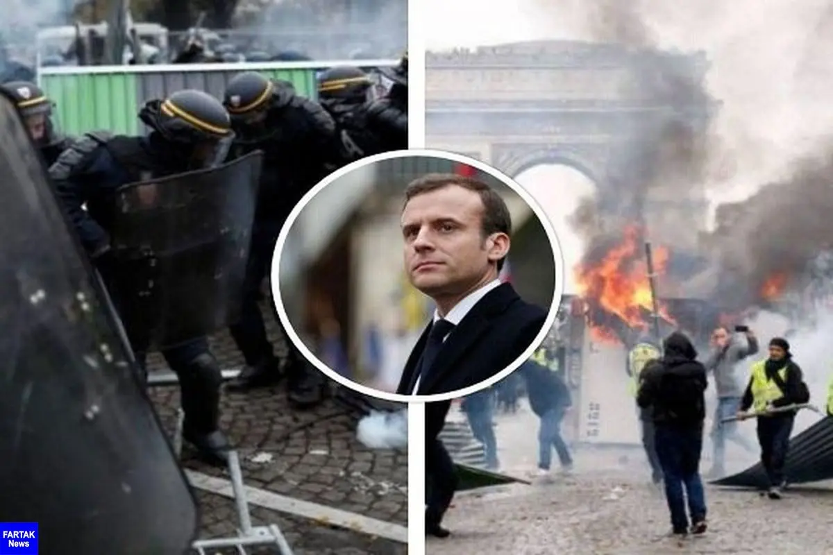 در بیست و ششمین هفته اعتراضات مردمی؛ پلیس با جلیقه‌زردها در «نانت» فرانسه درگیر شد