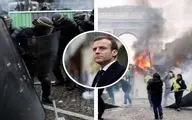 در بیست و ششمین هفته اعتراضات مردمی؛ پلیس با جلیقه‌زردها در «نانت» فرانسه درگیر شد