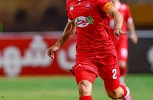 مصدومیت و تعویض عالیشاه در ابتدای بازی مقابل فولاد + ویدئو