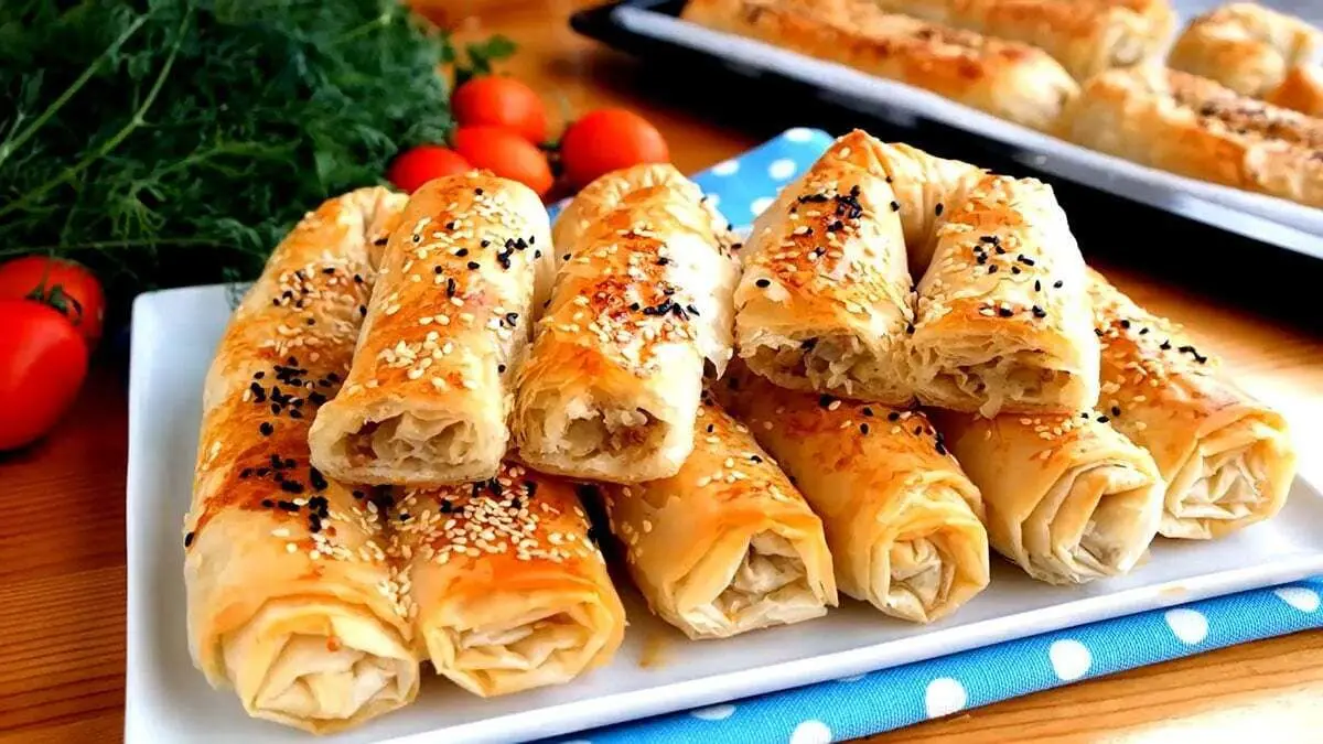 طرز تهیه بورک بادمجان کبابی| غذای سریع و خوشمزه